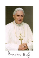 Oración por Benedicto XVI